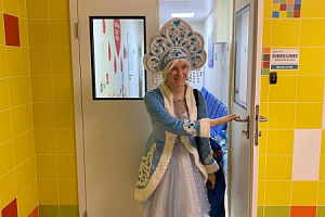 Новый год в Детском отделении НМИЦ онкологии имени Н. Н. Петрова